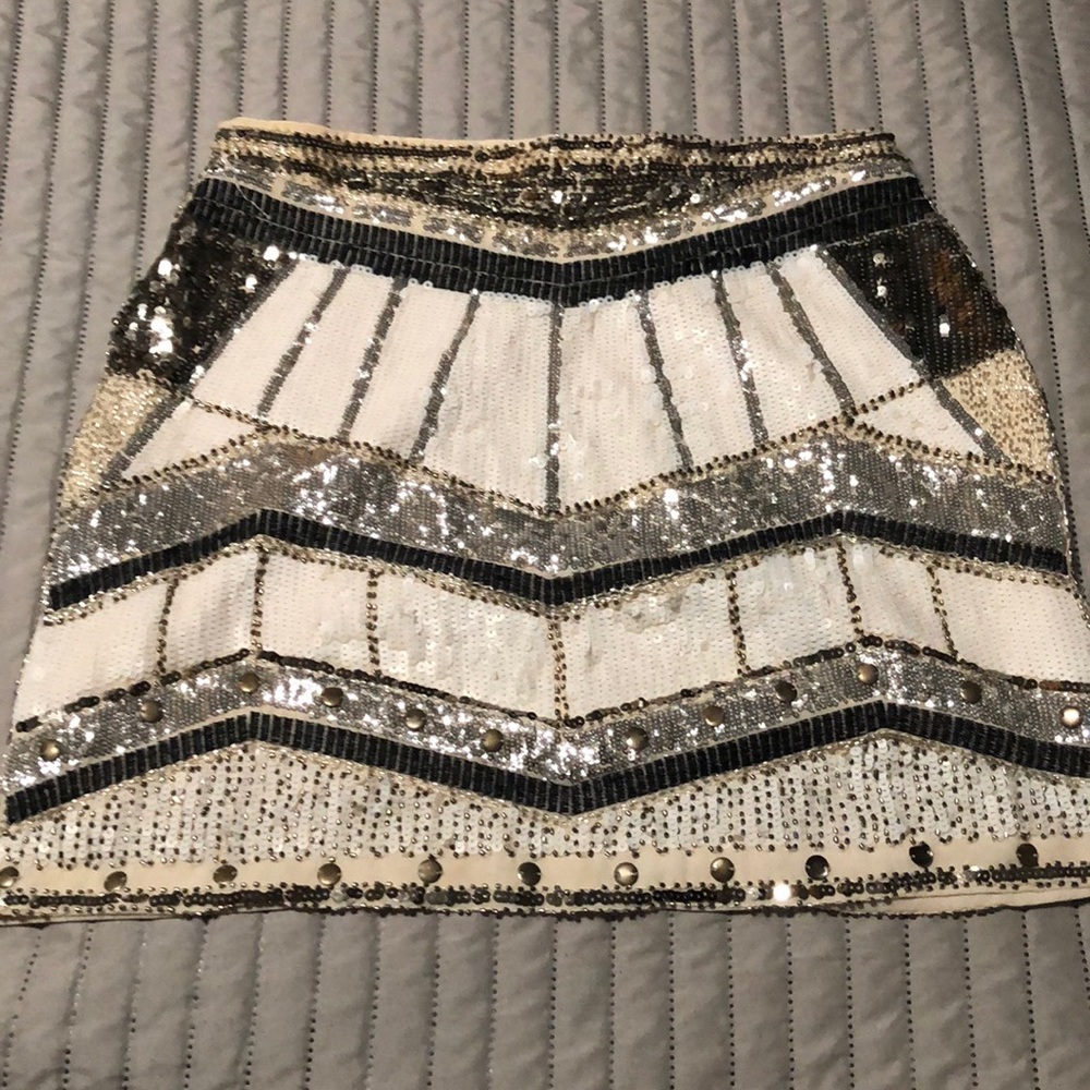Sequined skirt